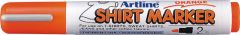 Artline, Marker pentru textile Artline T-Shirt, corp plastic, varf rotund 2.0mm - portocaliu pastel - vectordirect.ro