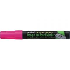 Accesorii table magnetice, Whiteboard marker ARTLINE Opaque Ink, varf 2.0mm - roz fluorescent - vectordirect.ro