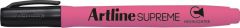 Artline, Textmarker ARTLINE Supreme, varf tesit 1.0-4.0mm - roz fluorescent - vectordirect.ro
