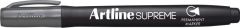 Artline, Permanent marker ARTLINE Supreme, corp plastic, varf rotund 1.0mm - gri - vectordirect.ro