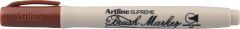 Artline, Marker cu varf flexibil (pensula) ARTLINE Supreme Brush - maro - vectordirect.ro