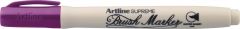 Artline, Marker cu varf flexibil (pensula) ARTLINE Supreme Brush- magenta - vectordirect.ro