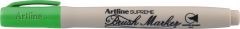 Artline, Marker cu varf flexibil (pensula) ARTLINE Supreme Brush - vernil - vectordirect.ro