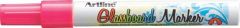 Artline, Marker pentru tabla de sticla ARTLINE Glassboard, varf rotund 2.0mm - roz fluorescent - vectordirect.ro