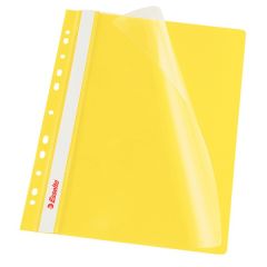 Esselte, Dosar cu multiperforatii ESSELTE Vivida, PP, A4, 10 buc/set, galben - vectordirect.ro