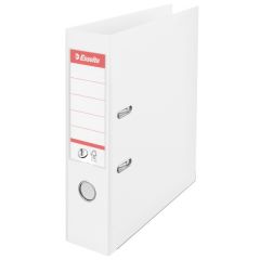 Ecrane interactive si accesorii, Biblioraft plastifiat interior-exterior Esselte No.1 Power VIVIDA A4 7,5 cm -alb - vectordirect.ro