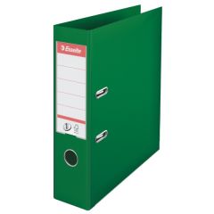 Produse Eco-Friendly, Biblioraft plastifiat interior-exterior Esselte No.1 Power A4 7,5 cm- verde - vectordirect.ro