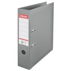 Esselte, Biblioraft plastifiat interior-exterior Esselte No.1 Power A4 7,5 cm - gri - vectordirect.ro