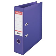 Esselte, Biblioraft plastifiat interior-exterior Esselte No.1 Power A4 7,5 cm - mov - vectordirect.ro