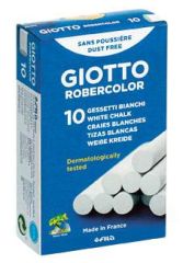 Giotto, Creta alba, cilindrica, 10 buc/cutie, GIOTTO - vectordirect.ro