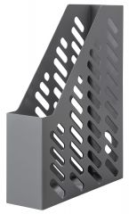 Birotica Han, Suport vertical plastic pentru cataloage HAN Klassik - gri inchis - vectordirect.ro