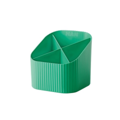 Suporturi accesorii birou Han Maul, Suport pentru instrumente de scris, 4 compartimente, HAN X-Loop - verde - vectordirect.ro