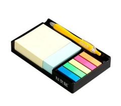 Cutii arhivare, alonje, Notes autoadeziv cu suport, 76 x 76/76 x 25/45 x 12 mm, Stick