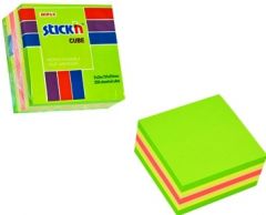 Cuburi din hartie, Cub notes autoadeziv 51 x 51 mm, 250 file, Stick