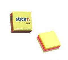 Cutii arhivare, alonje, Cub notes autoadeziv 51 x 51 mm, 250 file, Stick
