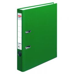 Herlitz, Biblioraft plastifiat 5 cm Herlitz A4- verde - vectordirect.ro