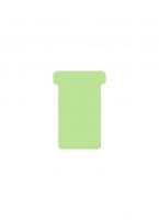 Djois, DJOIS T-cards, din hartie, 100buc/set, format 2 - (85 x 48mm, top 60mm) - verde - vectordirect.ro