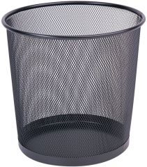 Cutii arhivare, alonje Q-connect Standardgraph LOCALE Protectia muncii pbs Scrikss Adoc Papermate, Cos metalic Mesh, pentru hartii, 12 litri, Q-Connect - negru - vectordirect.ro