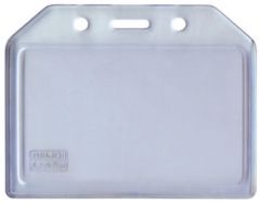 Cutii arhivare, alonje, Buzunar PVC flexibil, pentru ID carduri, 105 x  74mm, orizontal, 5 buc/set, KEJEA - transparent - vectordirect.ro