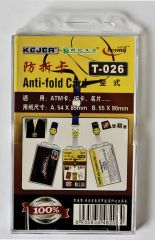 Kejea, Suport PP, pentru carduri, 54 x 85mm, vertical cu sistem anti-alunecare, 5 buc/set, KEJEA - transp. - vectordirect.ro