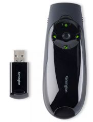 Accesorii de proiectare, Presenter Kensington Expert, conexiune wireless, control cursor, laser verde, 45 m, negru - vectordirect.ro