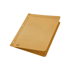 Dosare si folii de protectie, Dosar cu sina Leitz 1/1, carton, A4, cu capse, 170 coli, kraft - vectordirect.ro