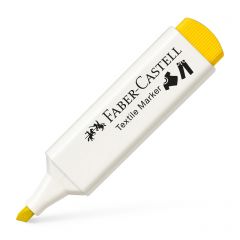 Markere, MARKER TEXTIL GALBEN FABER-CASTELL - vectordirect.ro