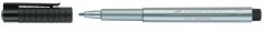 Faber-Castell, PITT ARTIST PEN ALBASTRU METALIZAT FABER-CASTELL - vectordirect.ro