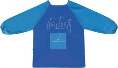 Tot ce ai nevoie pentru scoala, SORTULET PENTRU PICTURA ALBASTRU FABER-CASTELL - vectordirect.ro