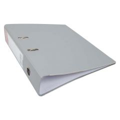 Noki, BIBLIORAFT PLASTIFIAT 7.5CM GRI NOKI - vectordirect.ro