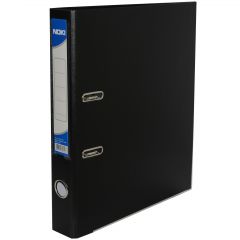 Noki, BIBLIORAFT PLASTIFIAT 7.5CM NEGRU NOKI - vectordirect.ro