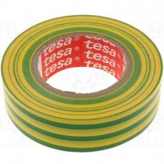 Cutii arhivare, alonje TESA Derwent Hama Koala, BANDA ADEZIVA ELECTROIZOLATOARE 20M*19MM GALBEN/VERDE TESA - vectordirect.ro