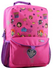 Lego, Ghiozdan fete scoala Belight, LEGO Core Line - design Friends Good Vibes - vectordirect.ro