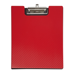 Clipboard Alco Maul Esselte, Clipboard dublu A4, plastifiat PP, MAUL Flexx - rosu - vectordirect.ro