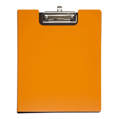 Clipboard Alco Optima Maul, Clipboard dublu A4, plastifiat PP, MAUL Flexx - portocaliu - vectordirect.ro