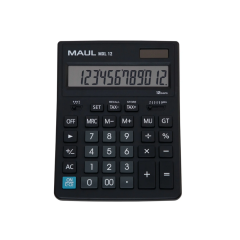 Calculatoare de birou Maul, Calculator de birou MAUL MXL12, 12 digits - negru - vectordirect.ro
