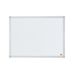 Table magnetice Nobo, Tabla NOBO Essentials, otel lacuit, 60x45 cm, magnetica, include tavita, alb - vectordirect.ro