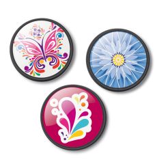 Nikidom Roller, Insigne, 3buc/set, Roller NIKIDOM - Emoji - vectordirect.ro