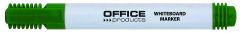 Instrumente de scris, Marker pentru table de scris, varf rotund, corp plastic, Office Products - verde - vectordirect.ro