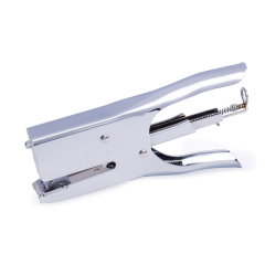Birotica Opus Office Products, Capsator metalic de mana (tip cleste), 50 coli, capse 24/6, 24/8, 26/6, Office Products - cromat - vectordirect.ro