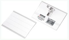 Office Products, Ecuson cu ac si clip, 57 x 90 mm, Office Products - vectordirect.ro