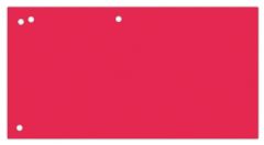 Separatoare, Separatoare biblioraft, carton 190 g/mp, 105 x 240mm, 100 buc/set, Office Products Duo - rosu - vectordirect.ro