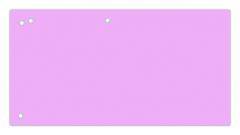 Separatoare, Separatoare biblioraft, carton 190 g/mp, 105 x 240mm, 100 buc/set, Office Products Duo - roz - vectordirect.ro