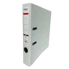 Bibliorafturi, Biblioraft plastifiat 5 cm Optima Classic A4- alb - vectordirect.ro