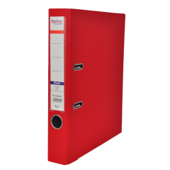 Bibliorafturi, Biblioraft plastifiat 5 cm Optima Classic A4 - rosu - vectordirect.ro