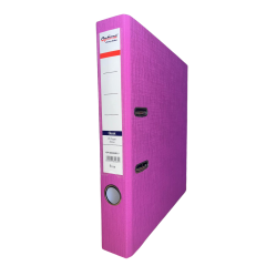 Cutii arhivare, alonje, Biblioraft plastifiat 5 cm Optima Classic A4 - rose - vectordirect.ro