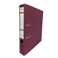 Cutii arhivare, alonje, Biblioraft plastifiat interior-exterior 5 cm Optima Premium A4 - visiniu - vectordirect.ro