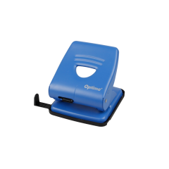 Perforatoare Optima Kangaro, Perforator metalic, 30 coli, Optima Premium MP30 - albastru - vectordirect.ro