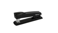 Capsatoare Optima, Capsator metalic, 40 coli, 160x58x40mm, capse 24/6, 26/6, 24/8, Optima MS40 - negru - vectordirect.ro