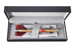 Banda adeziva, cuttere, Pix multifunctional de lux PENAC Maki-E - Mount Fuji, in cutie cadou, corp auriu - vectordirect.ro